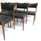 Set Of Six Mid Century Parker Dining Chairs