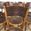 Set of 10 Antique Bentwood Chairs Jacob & Joseph Kohn Austria