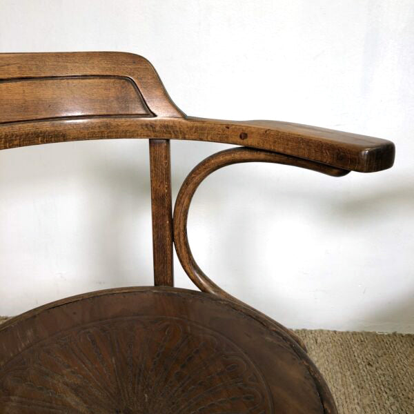 Set of 10 Antique Bentwood Chairs Jacob & Joseph Kohn Austria