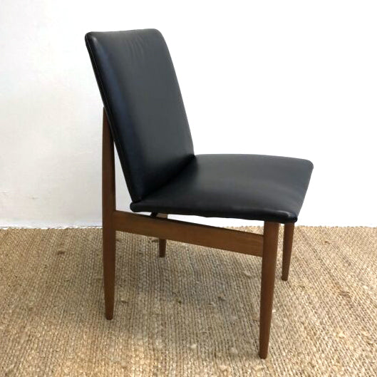 Six Parker Ballarat Slab Back Dining Chairs - Restored