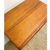 Mid Century Danish Dyrlund Teak Entertainment Display Cabinet