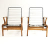 Spectacular Mid Century Armchairs - restored and reupholstered