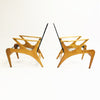Spectacular Mid Century Armchairs - restored and reupholstered