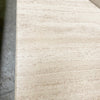 Split Sectional Travertine Coffee Table