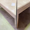 Split Sectional Travertine Coffee Table