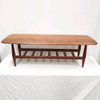 TH Brown Teak Coffee Table