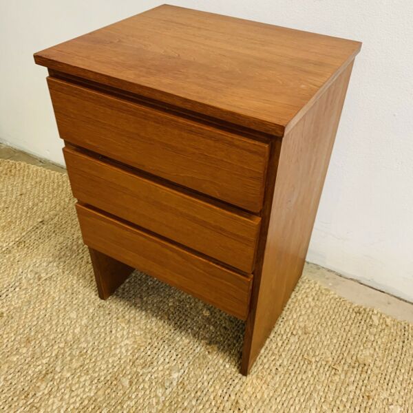 Mid Century Teak Bedside Table