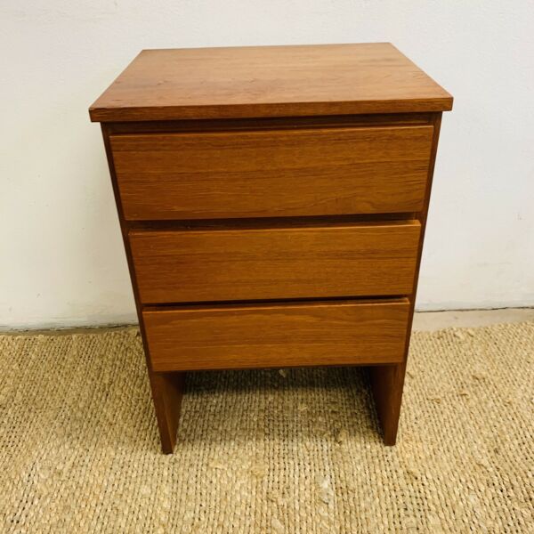 Mid Century Teak Bedside Table