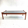 Mid Century Tessa Smoked Glass Coffee Table