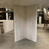 Gorgeous Travertine Dining Table on a Pedestal Base