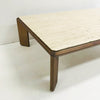 Post a similar ad  Report Ad   Retro Catt Furniture Unfilled Tavertine Coffee Table W/Timber Frame