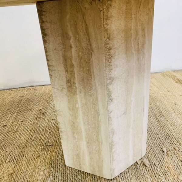 Travertine Dining Table