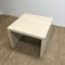 Travertine Side Tables Or Coffee Tables - 2 Available