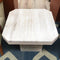 Travertine Square Side / Coffee Table