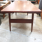 Retro Kai Kristiansen Trioh Danish Teak Extension Coffee Dining Table