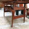 Retro Kai Kristiansen Trioh Danish Teak Extension Coffee Dining Table