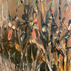 Retro Viktor Mednis Indigenous Australian Abstract Impressionist Art