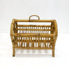 Retro Vintage Cane Magazine Rack
