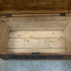 Vintage Carved Pine Oregon Trunk Chest