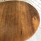 Vintage Cedar Tilt Top Circular Table