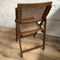 Vintage Folding Rattan Chair