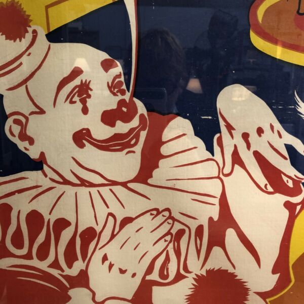 Vintage Framed numbered Hanneford Circus Poster