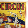 Vintage Framed numbered Hanneford Circus Poster