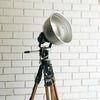 Vintage Industrial Miller Tripod Floor Lamp