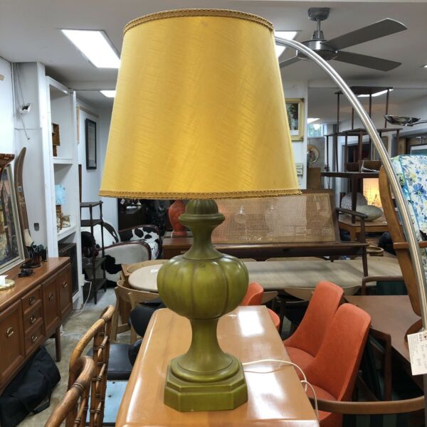 Retro Mid Century 1960s Ceramic Table Lamp