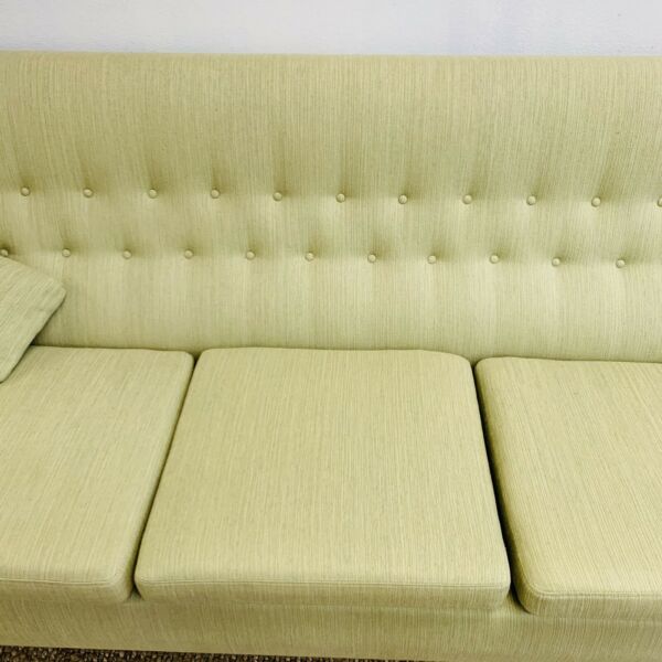 Vintage Mid Century Danish 3 Seater Lounge Sofa