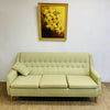 Vintage Mid Century Danish 3 Seater Lounge Sofa