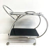 Vintage Mid Century Deco Drinks Trolley Bar Cart