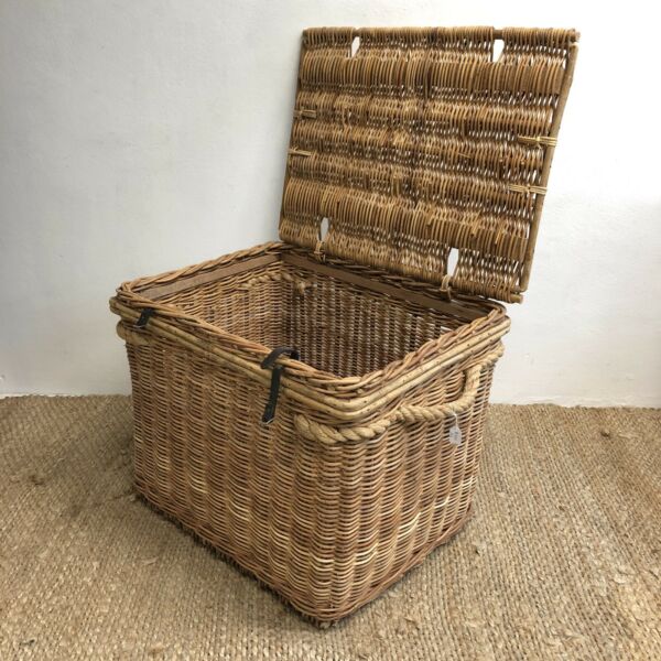 Vintage Wicker Trunk
