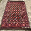Vintage Wool Turkish Kilim Rug