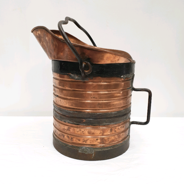 Vintage French Copper Bucket