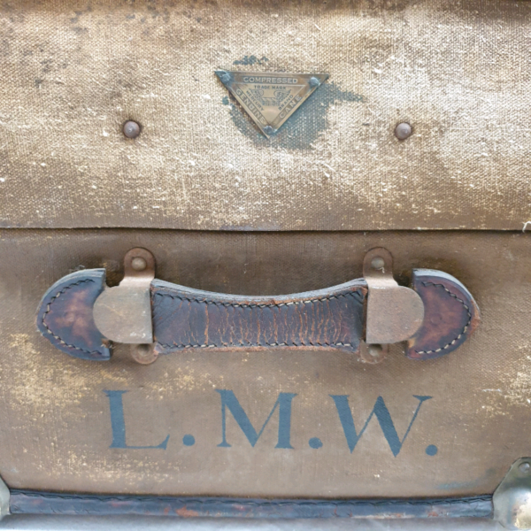 Vintage Large Travel Trunk