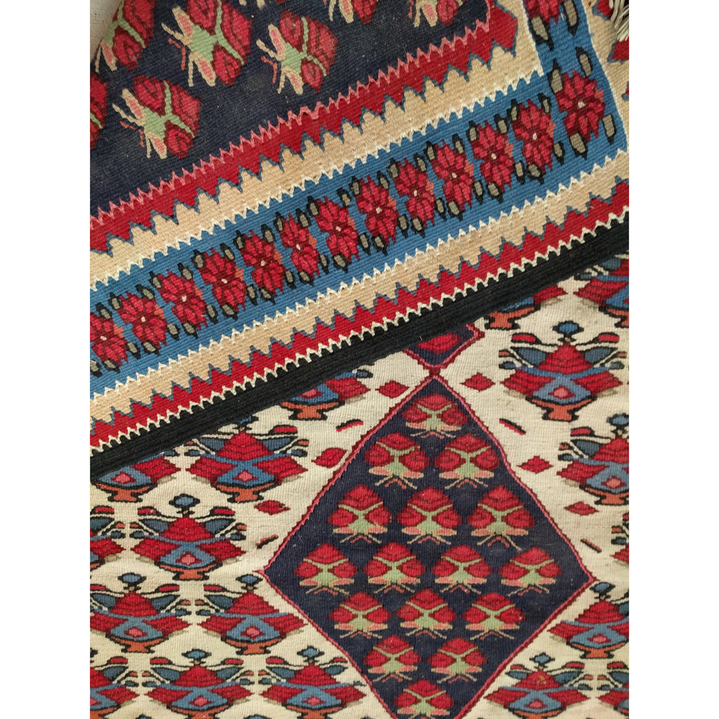 Vintage Hand Knotted Persian Kilim at The Design Ark Antiques Kingsford Sydney