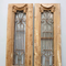 Architectural Wrought Iron Baltic Pine Entry Doors