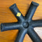 Mid Century Brutalist Cast Iron Candle/Taper holder