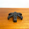 Mid Century Brutalist Cast Iron Candle/Taper holder