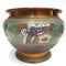Brass and Enamel Champleve Jardiniere The Design Ark