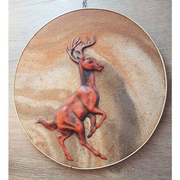 Vintage Stag Wall Plaque The Design Ark Sydney
