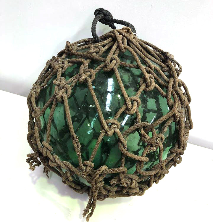 Green Glass Fishing Float – The Design Ark