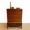 Art Deco Solid Timber Chest Of Drawers