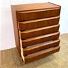 Early to Mid 20th Century Swedish Tall Boy Chest Of Drawers
