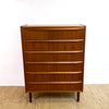 Early to Mid 20th Century Swedish Tall Boy Chest Of Drawers
