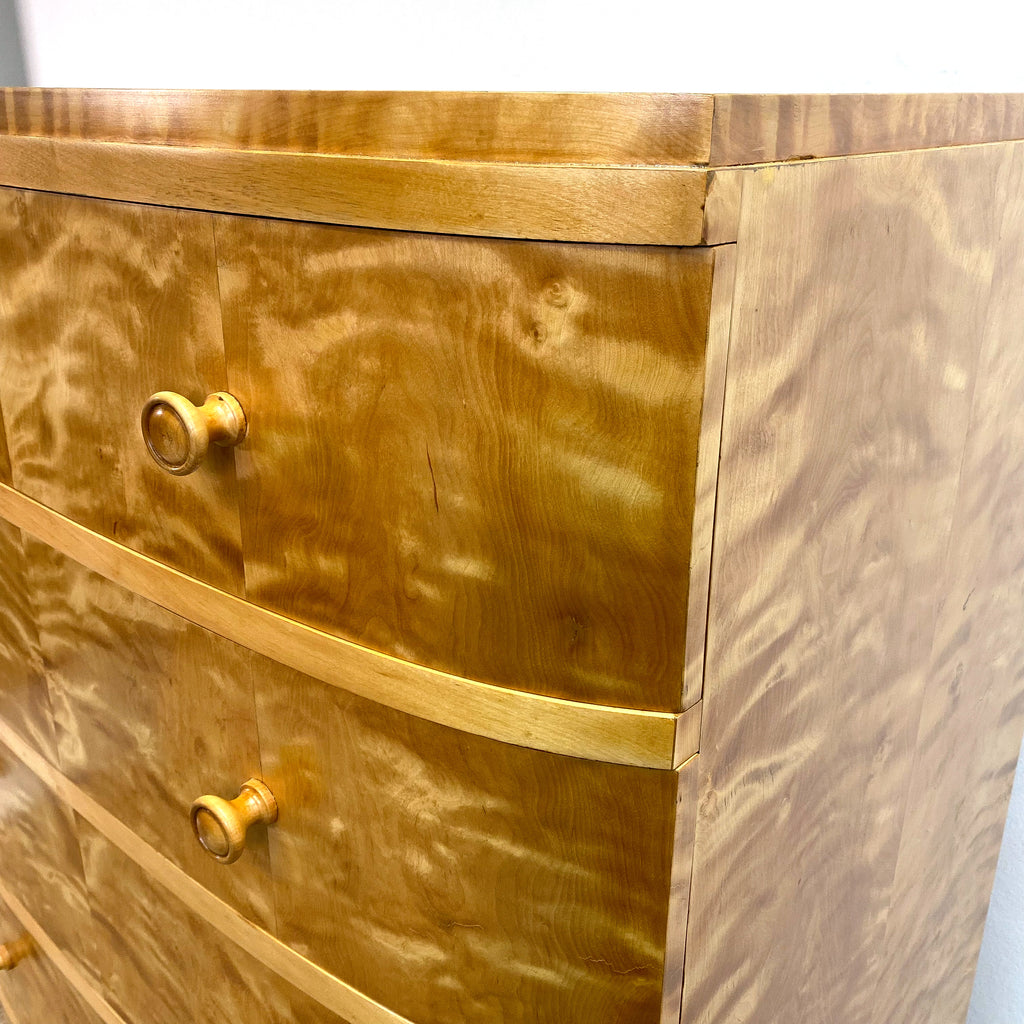 Early to Mid 20th Century Swedish Tall Boy Chest Of Drawers