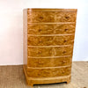 Early to Mid 20th Century Swedish Tall Boy Chest Of Drawers