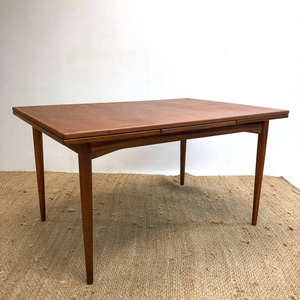 Parker Mid Century Teak Extension Dining Table