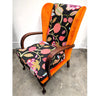 Parker mid century modern reupholstered chair